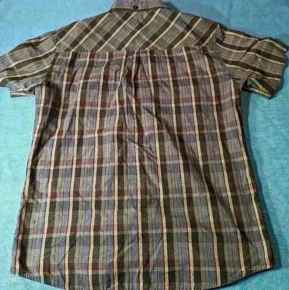 Burnside Button  Down T-Shirt - Size Small - Picture 3 of 3